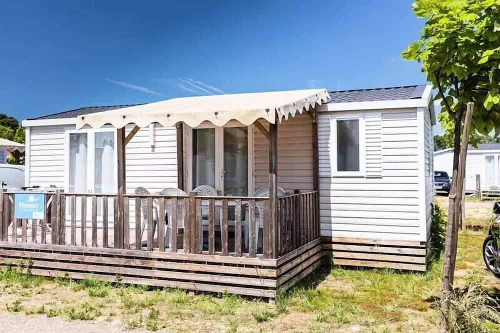 Mobil-home | Comfort | 2 Ch. | 4/6 pers. | Terrasse surélevée | A/C in Millau, Parc naturel régional des Grands Causses