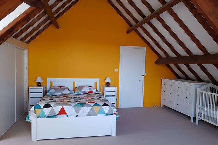 Location de vacances pour 12 personnes, avec terrasse et jardin à Bournan - 4