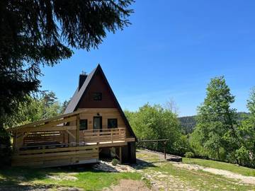 Maison de campagne pour 4 personnes, avec vue et jardin à Belfahy