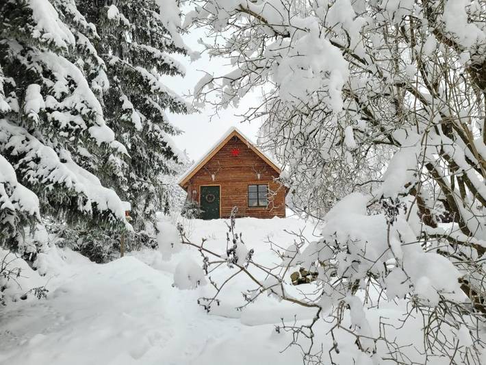 Chalet für 2 Personen, mit Terrasse und Garten sowie Ausblick in Marienberg - 3