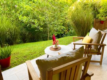 Gîte pour 2 personnes, avec terrasse et jardin à Les Trois-Îlets
