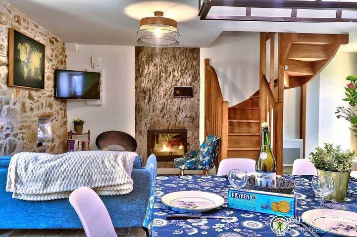 Gîte pour 6 personnes, avec jardin