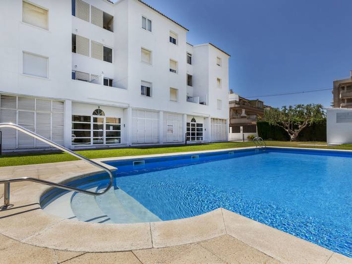 Appartement de vacances pour 4 personnes, avec jardin ainsi que bassin pour enfant et balcon - 1