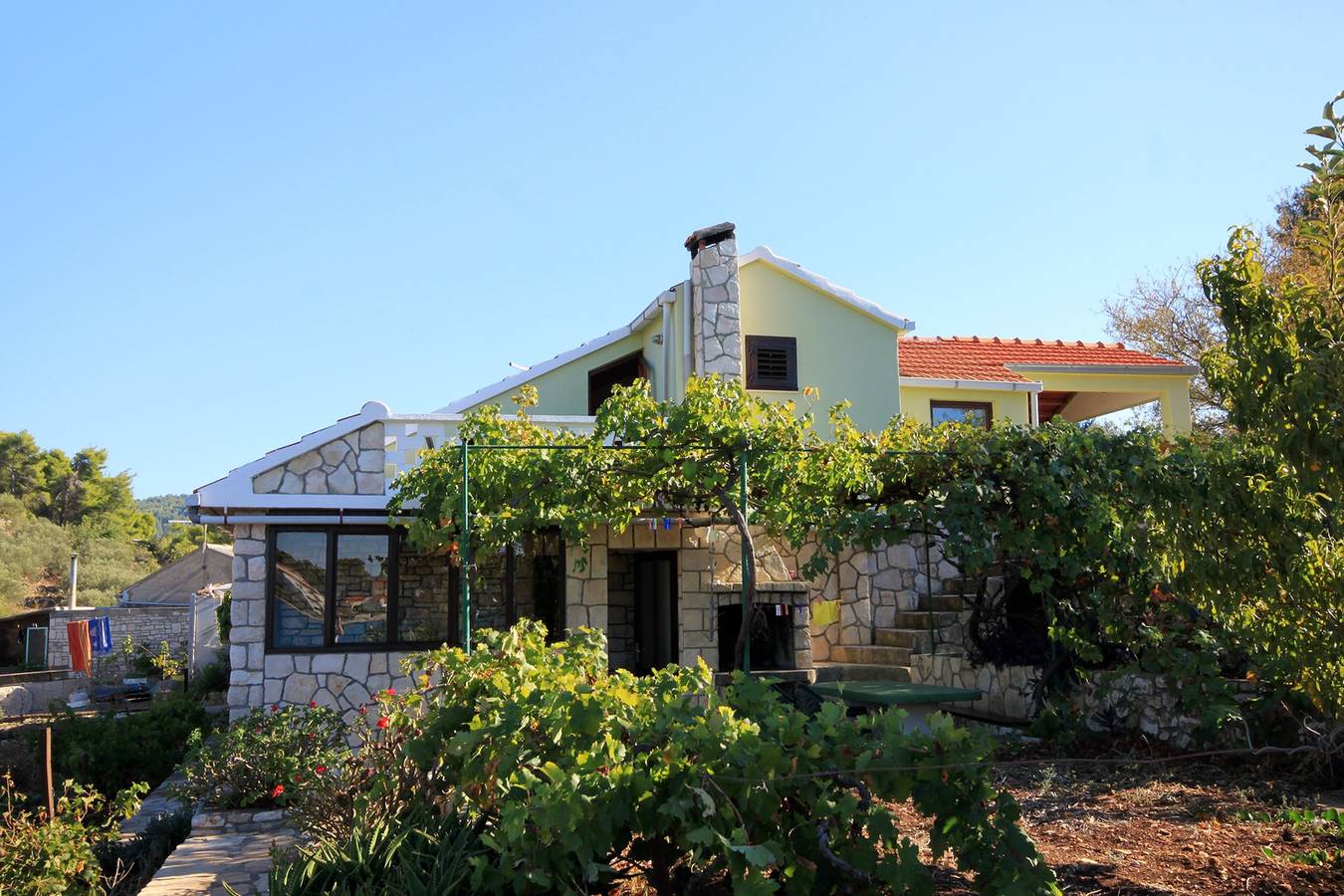 Seaside holiday house Cove Gradina, Korčula - 4457 in Vela Luka, Korcula