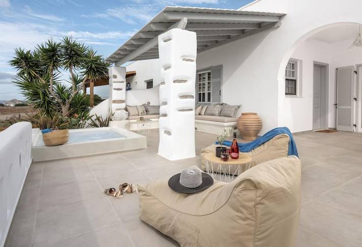 Ferienhaus für 4 Personen, mit Whirlpool und Garten auf Naxos
