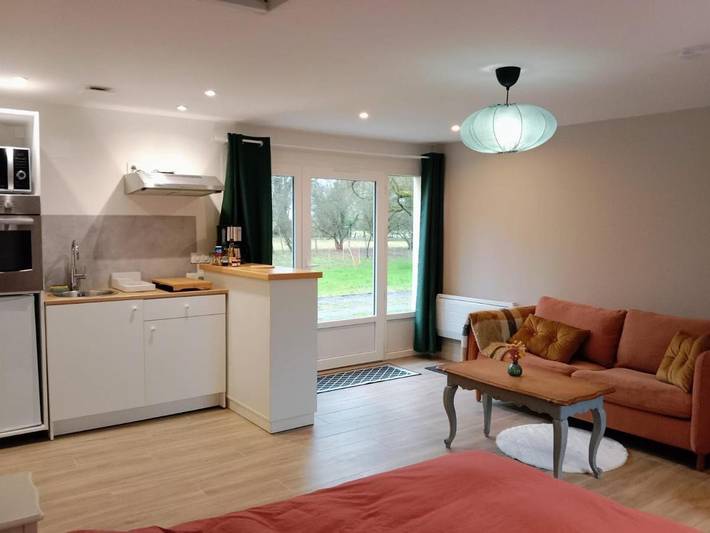 Gîte pour 4 personnes, avec Jardin à Le Gâvre - 2