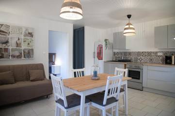 Gîte pour 4 personnes, avec jardin à Bessèges