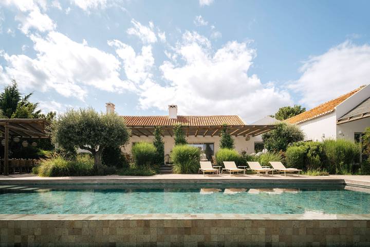 Villa pour 14 personnes, avec terrasse et jardin à Comporta