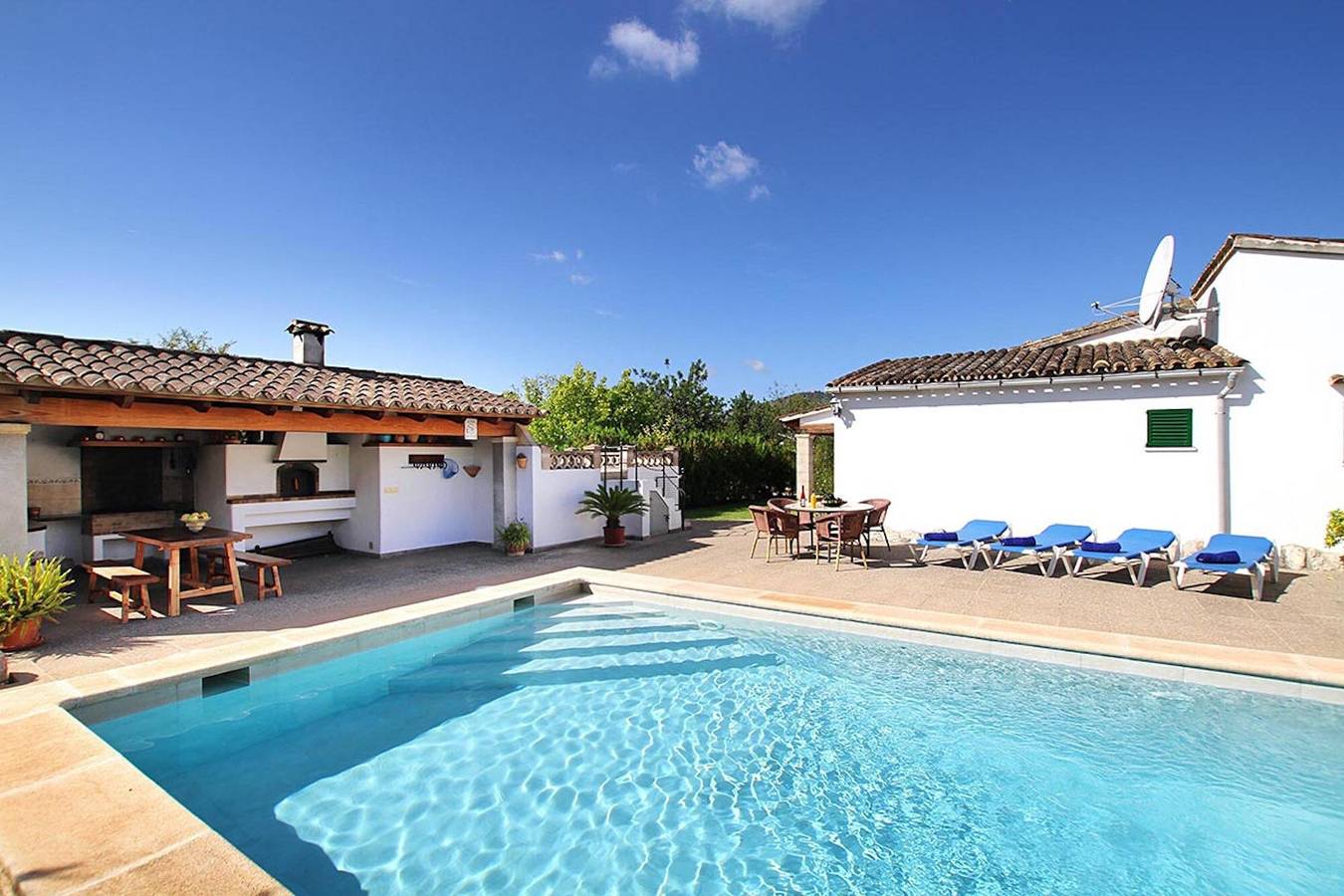Casa de campo "Casa Rei Vila" com vista para a montanha in el Vilà, Pollença