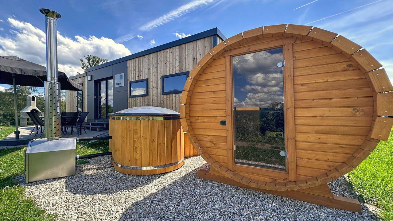 Ganze Ferienwohnung, Tiny-Unterkunft für 6 Personen (40 m²) in Neunburg vorm Wald in Neunburg vorm Wald, Naturpark Oberpfälzer Wald