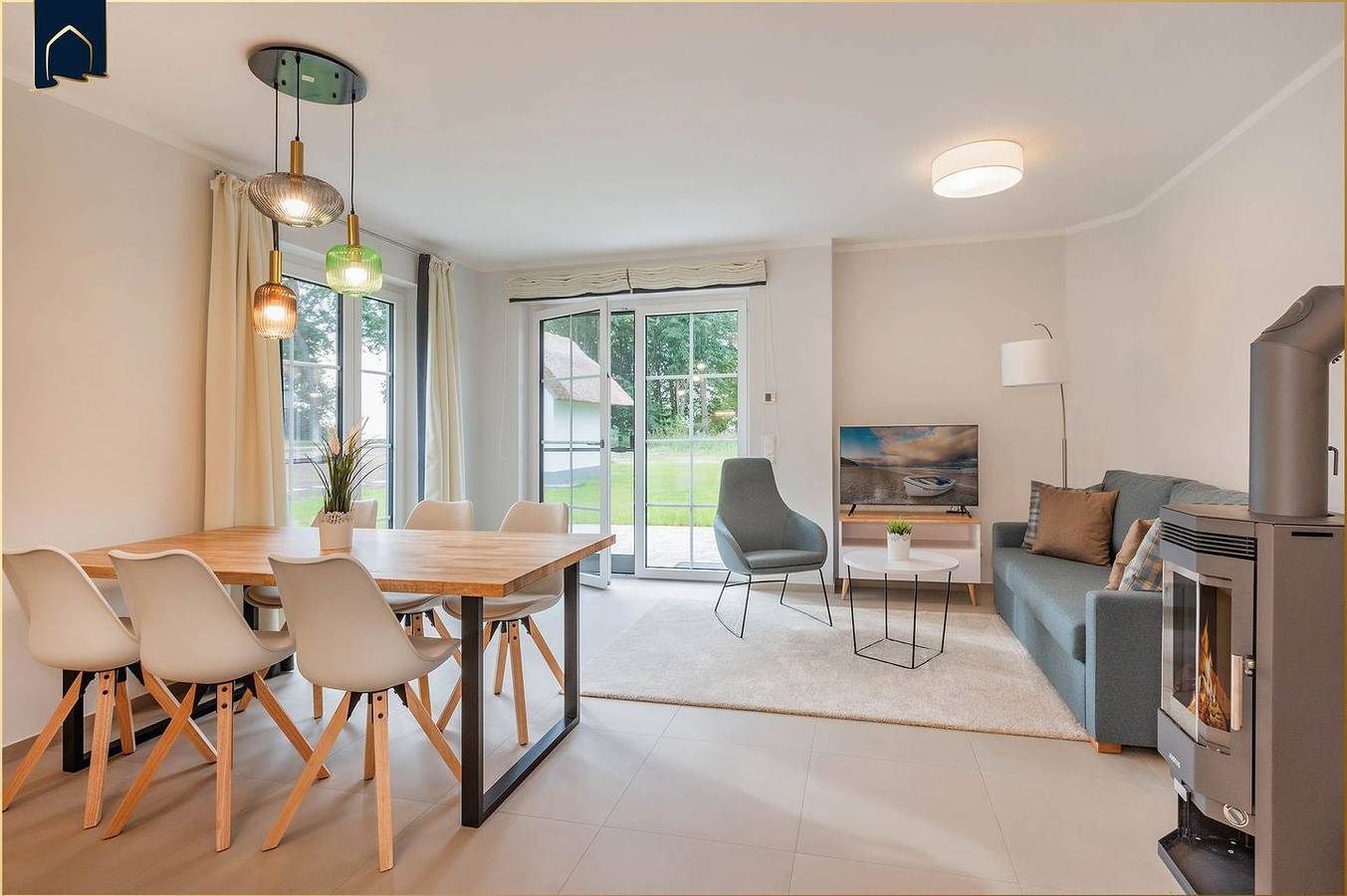 Moderne Ferienoase im Fischerdorf mit Garten, Sauna & viel Platz für die Familie in Zirchow, Usedom