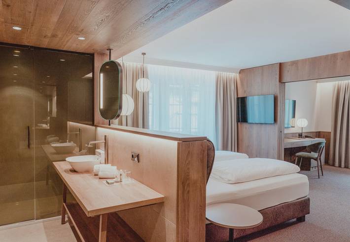 Hotel für 4 Personen, mit Balkon und Terrasse sowie Whirlpool und Garten in Bad Hofgastein - 3