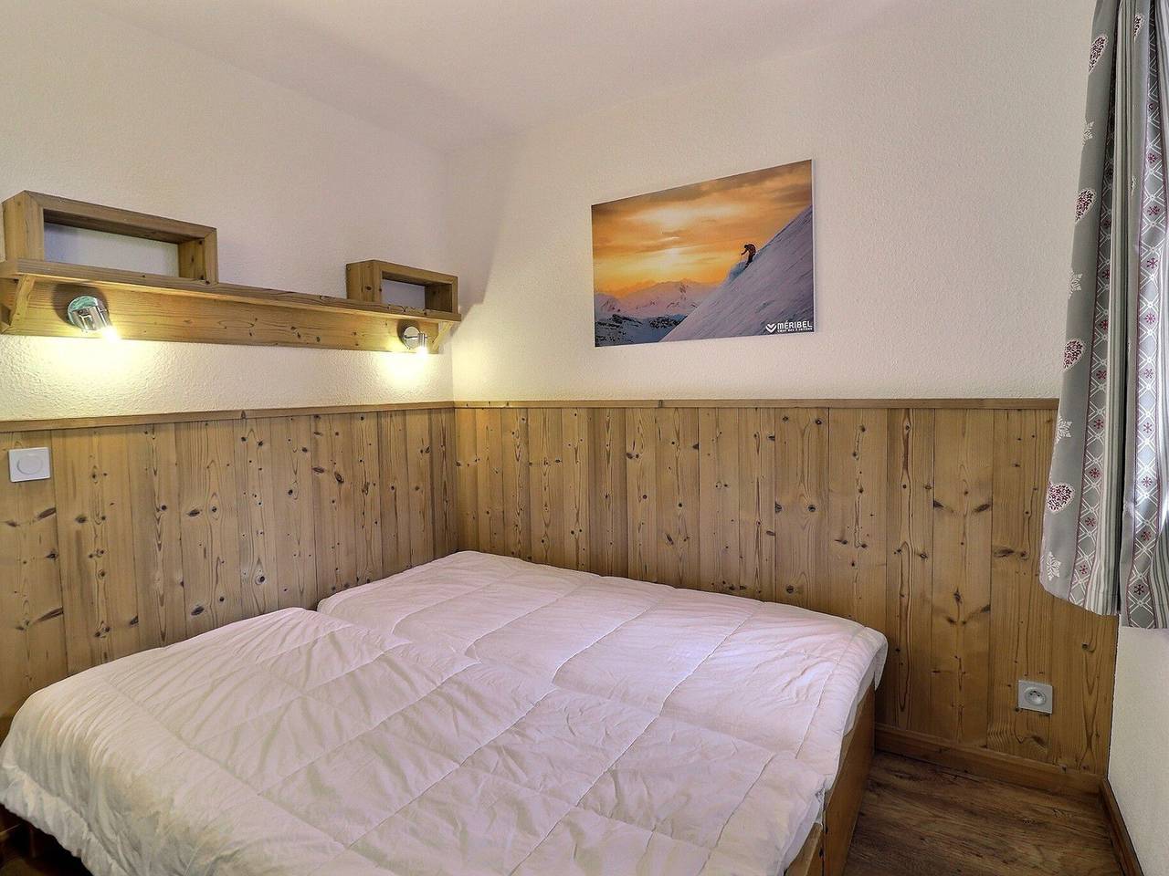 Ganze Wohnung, La Tania - Ferienwohnung für 4 Pers., 31m², Balkon, direkt an der Skipiste, zentrale Lage in La Tania, La Perrière