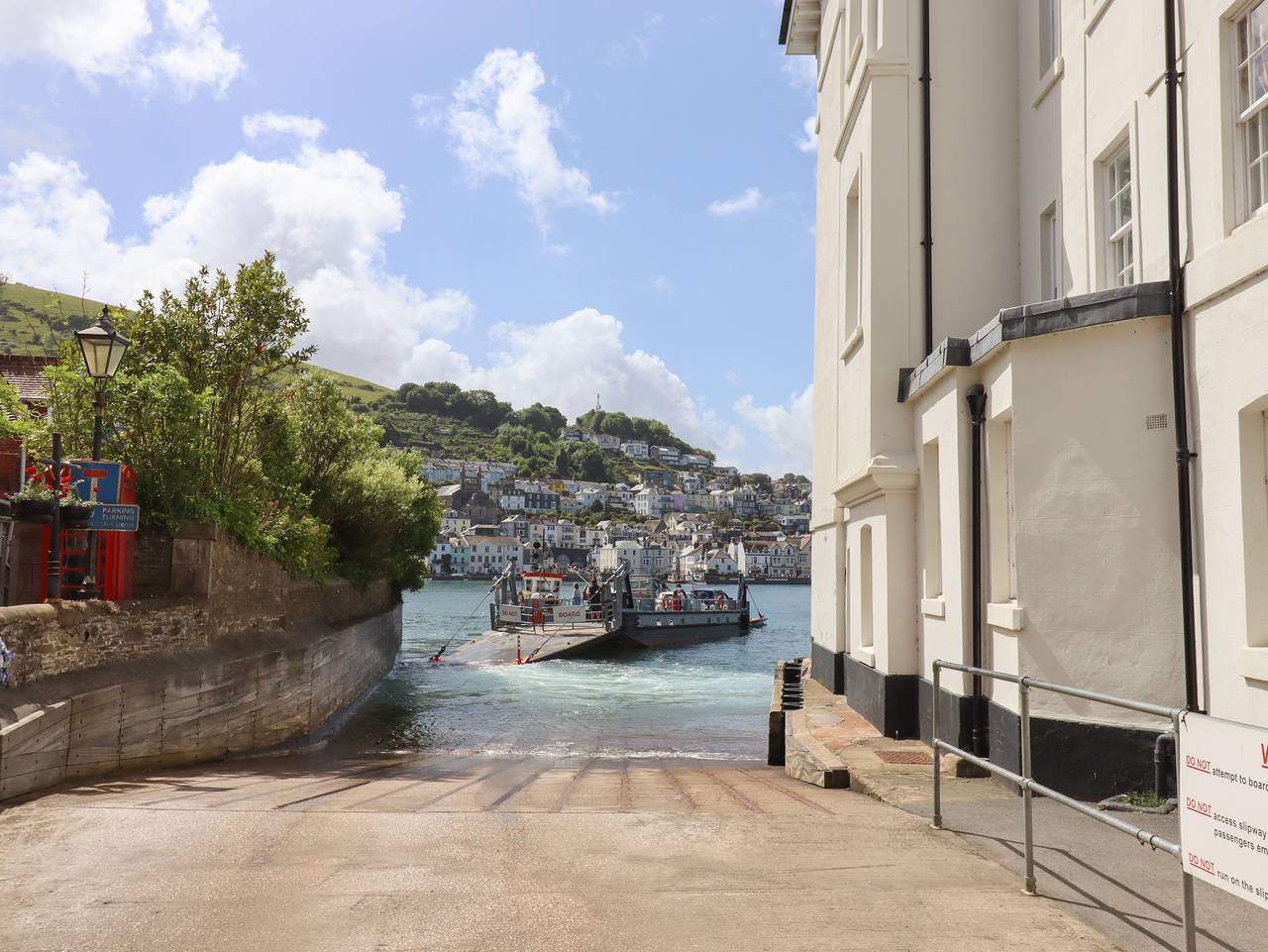 Ferryside in Kingswear, South West England