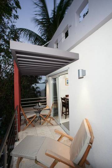 Gîte pour 4 personnes, avec vue et terrasse, animaux acceptés dans Simpson Bay