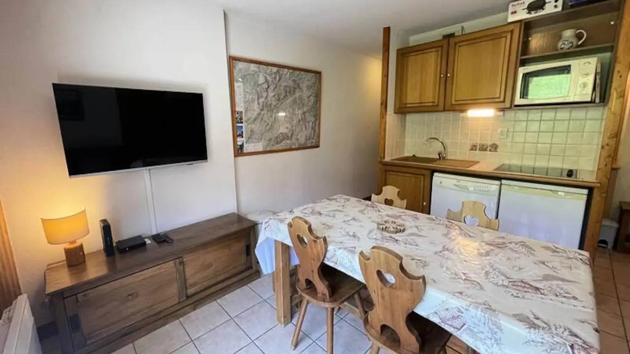 Apartamento vacacional entero, Ferienwohnung für 6 Personen (38 m²) in Flumet in Flumet, Albertville region