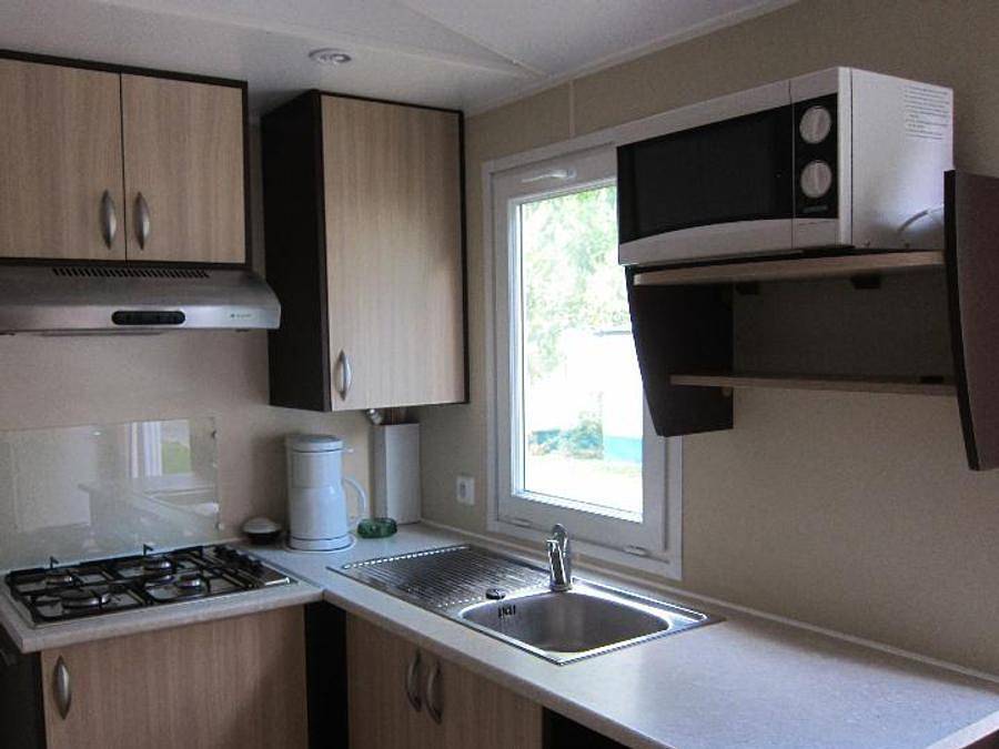 Camping Moulin de David - Mobilheim 6 personen - Evolution 31 - 3 Schlafzimmer (Samstag bis Samstag) in Gaugeac, Périgord Pourpre