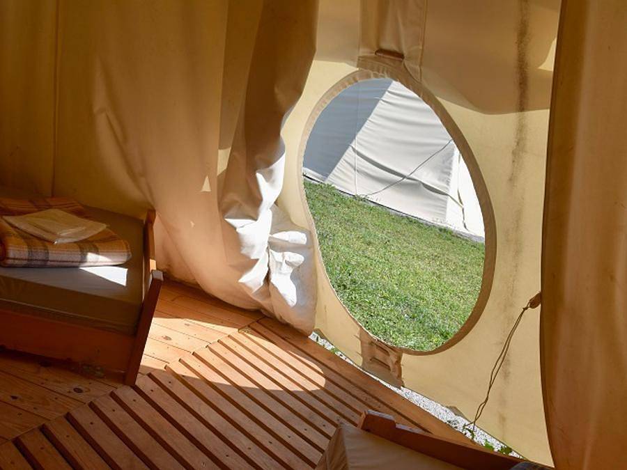Camping Le Village loisirs de Goule - Hébergement 4 personnes - Tipis 4 Pers. in Bessais-le-Fromental, Saint-Amand-Montrond