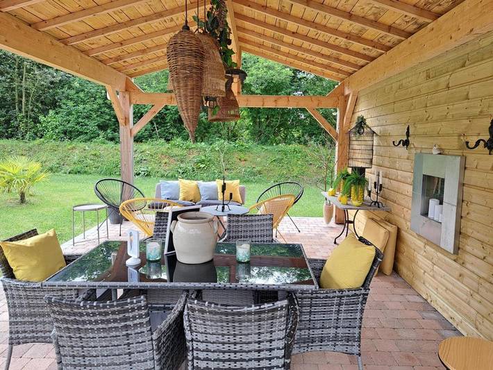Chambre d’hôte pour 2 personnes, avec piscine et vue ainsi que jardin et sauna, animaux acceptés dans l' Eure - 4