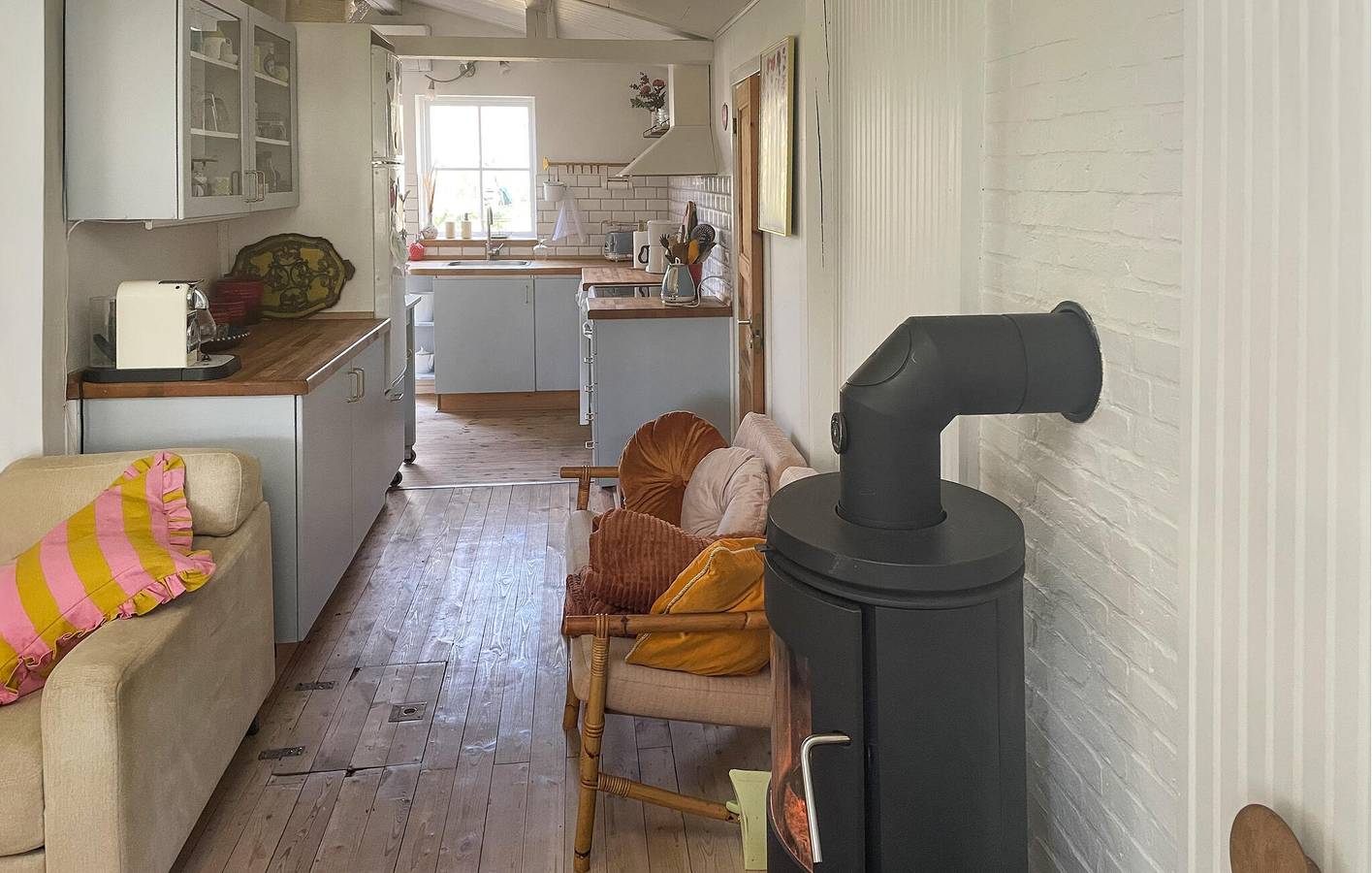 Ferienhaus für 6 Personen mit Terrasse in Rørvig, Nordwestseeland
