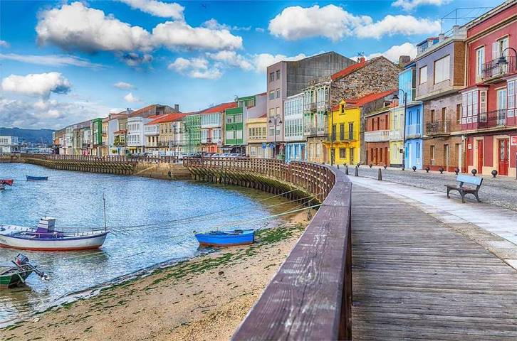 Apartamento para 6 personas, con jardín en Mugardos