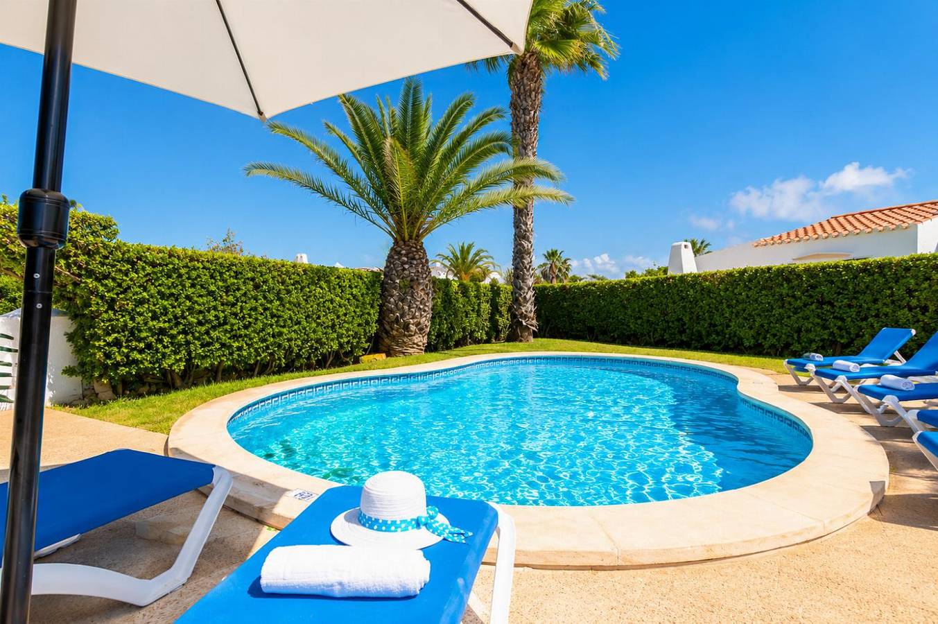Villa pour 6 personnes avec terrasse in Cap d'Artrutx, Ciutadella