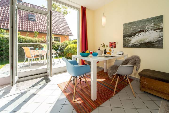 Ferienwohnung für 2 Personen, mit Terrasse und Garten