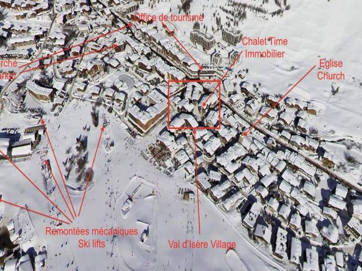 Gîte pour 5 personnes, avec balcon, adapté aux familles dans Office De Tourisme De Val D Isere - 2