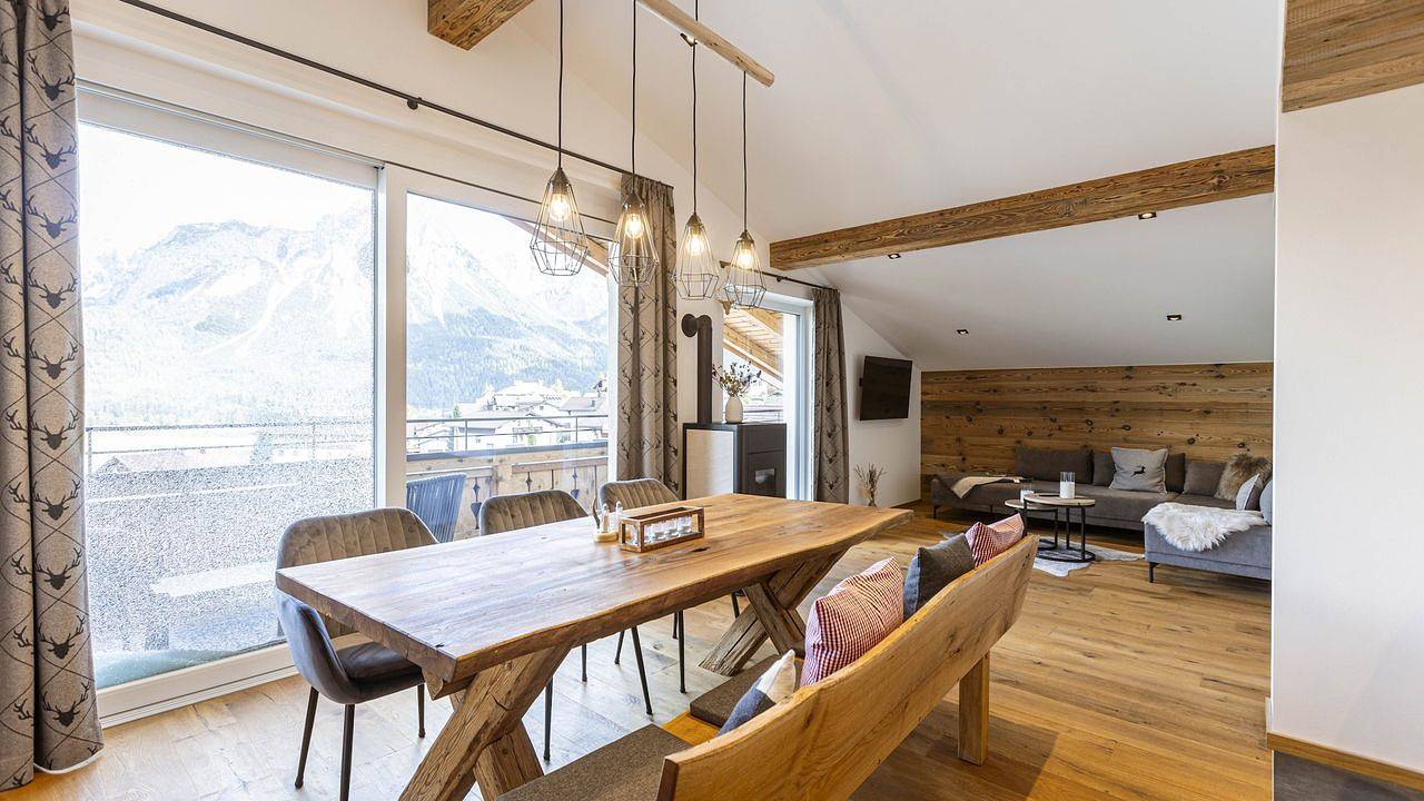 Ganze Ferienwohnung, Ferienwohnung für 5 Personen (86 m²) in Lermoos in Lermoos, Ammergauer Alpen (Österreich)