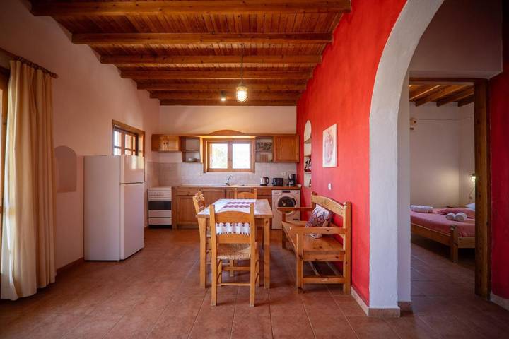 Ferienwohnung für 6 Personen, mit Ausblick und Garten