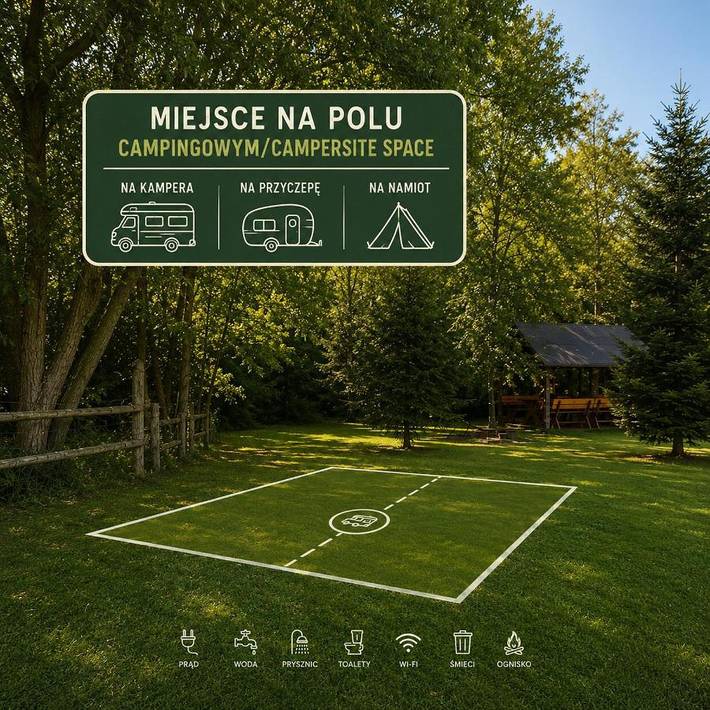 Kemping dla 6 osób, z Taras i Ogród oraz Widok w Inwałd