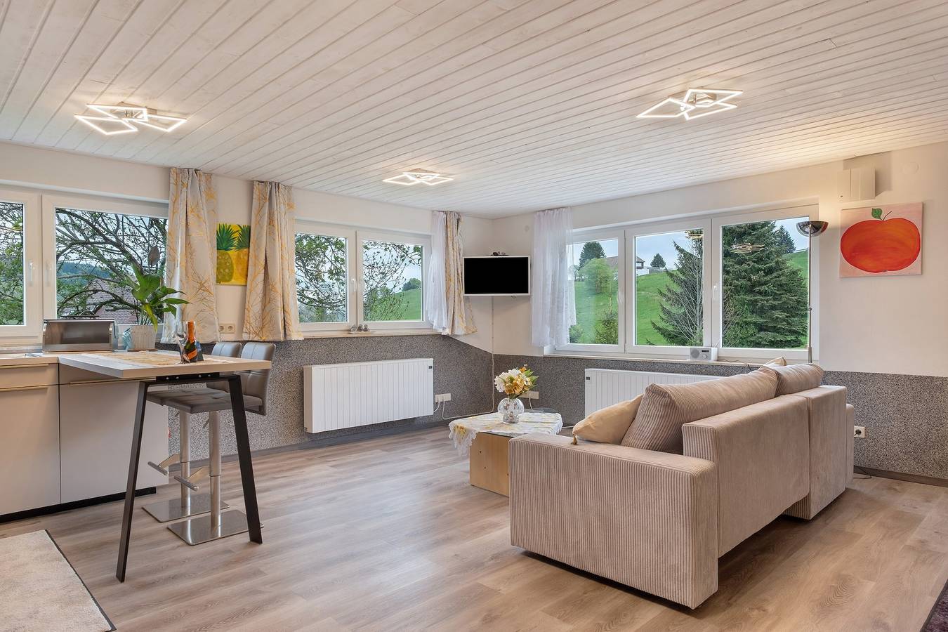Ganze Wohnung, Ferienwohnung 'Im Grünen' mit Bergblick, Privatem Garten und Wi-Fi in Hofsgrund, Oberried