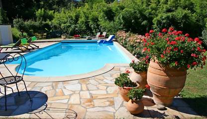 Chambre d’hôte pour 2 personnes, avec piscine et jardin à Jaujac