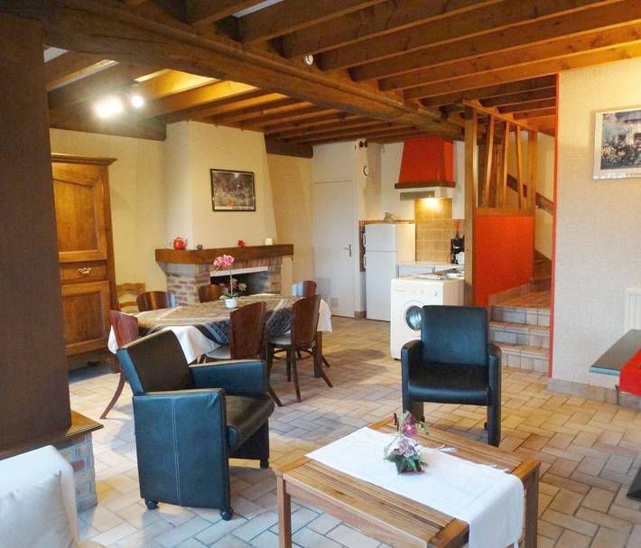 Location de vacances pour 5 personnes, avec vue ainsi que jardin et terrasse à Bille - 2