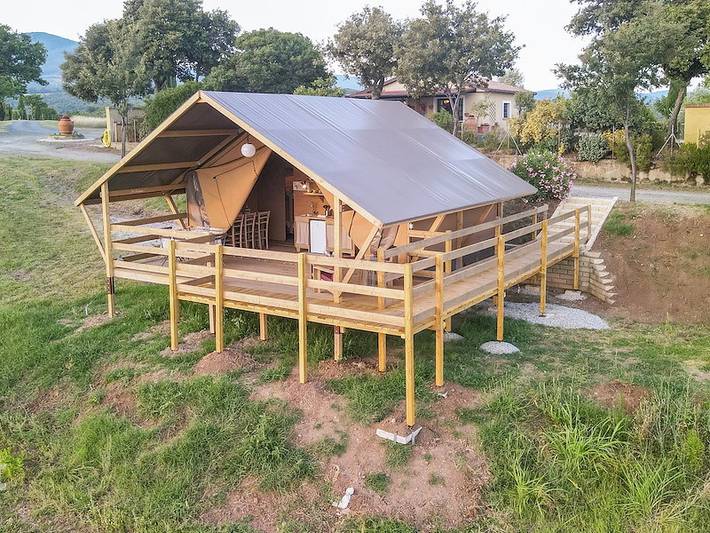 Agriturismo per 6 persone, con balcone/terrazza e terrazza a Riparbella