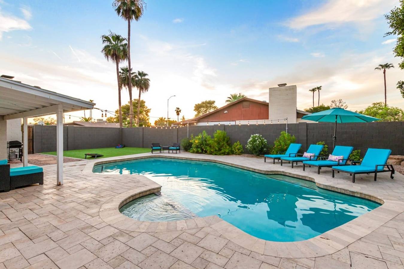 Obispo Modern Oasis with Heated Pool and Bbq in Mesa, Comté de Maricopa