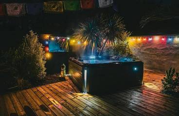 Gîte pour 4 personnes, avec balcon ainsi que jardin et jacuzzi à Saint-Aunès