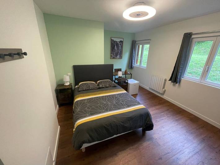 Chambre d’hôte pour 2 personnes, avec vue