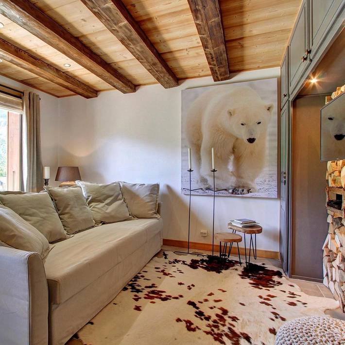 Gîte pour 2 personnes, avec Terrasse et Jardin ainsi que Piscine et Vue dans Les Rasses