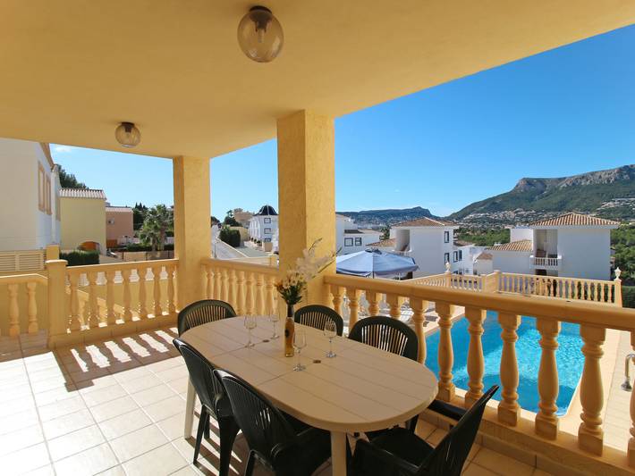Ferienhaus für 9 Personen, mit Balkon in Calpe - 2