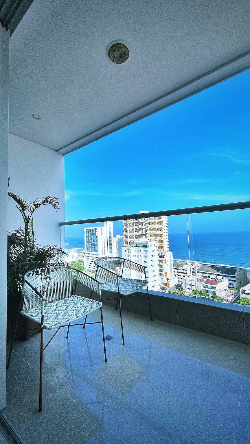 Entire apartment, Holiday apartment for 7 people with balcony in Cartagena de Indias, Bolívar