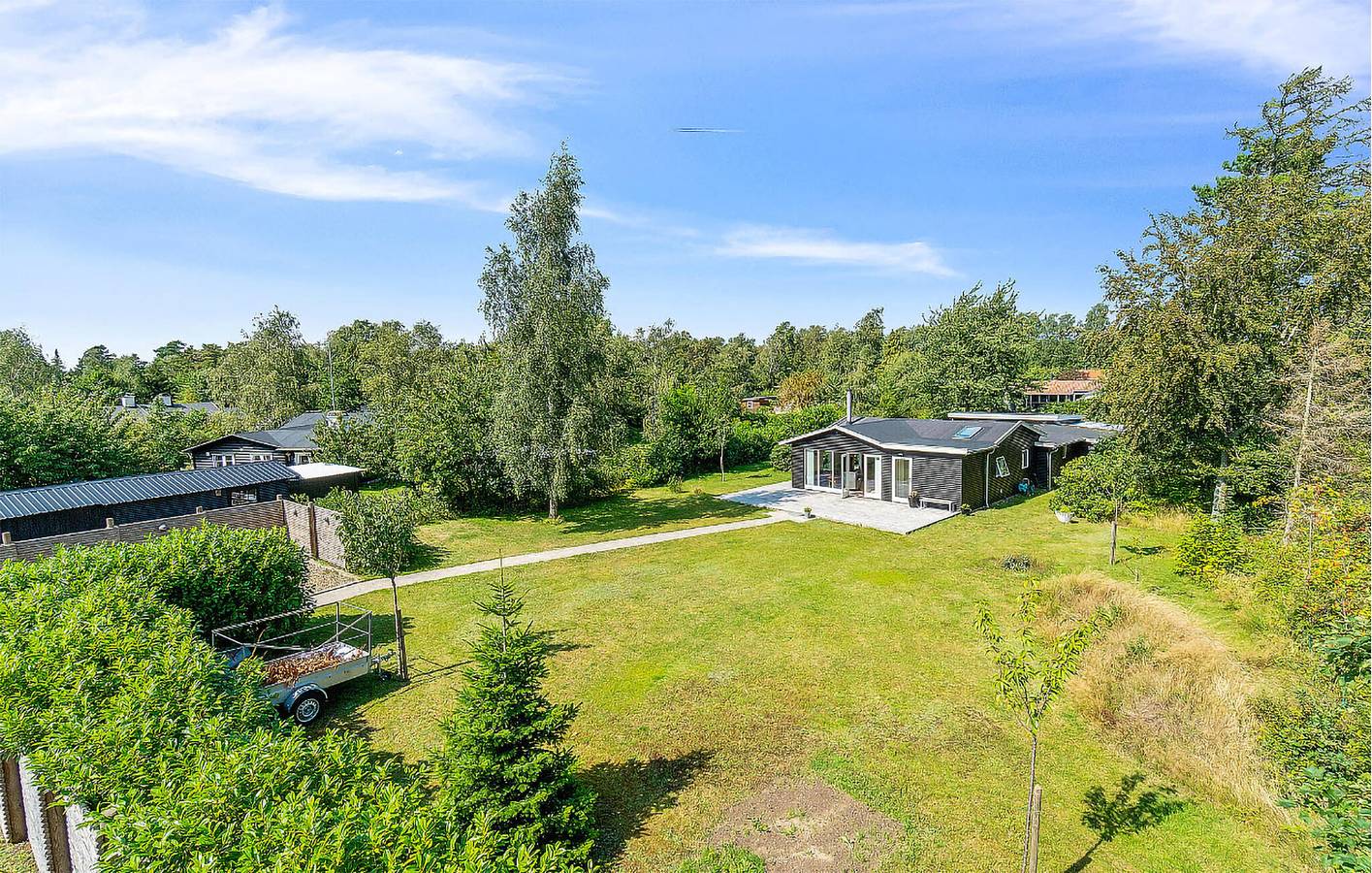 Ferienhaus für 6 Personen mit Terrasse in Udsholt Strand, Kattegat Küste