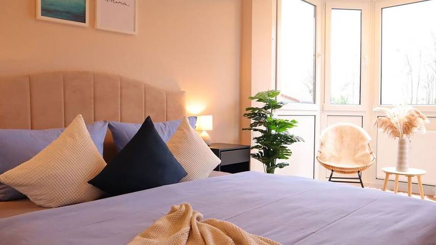 Ferienwohnung für 3 Personen, mit Sauna und Garten in Cappel-Neufeld