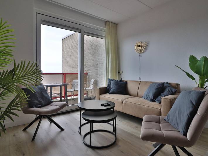 Vakantieappartement voor 4 personen, met tuin, kindvriendelijk in Makkum