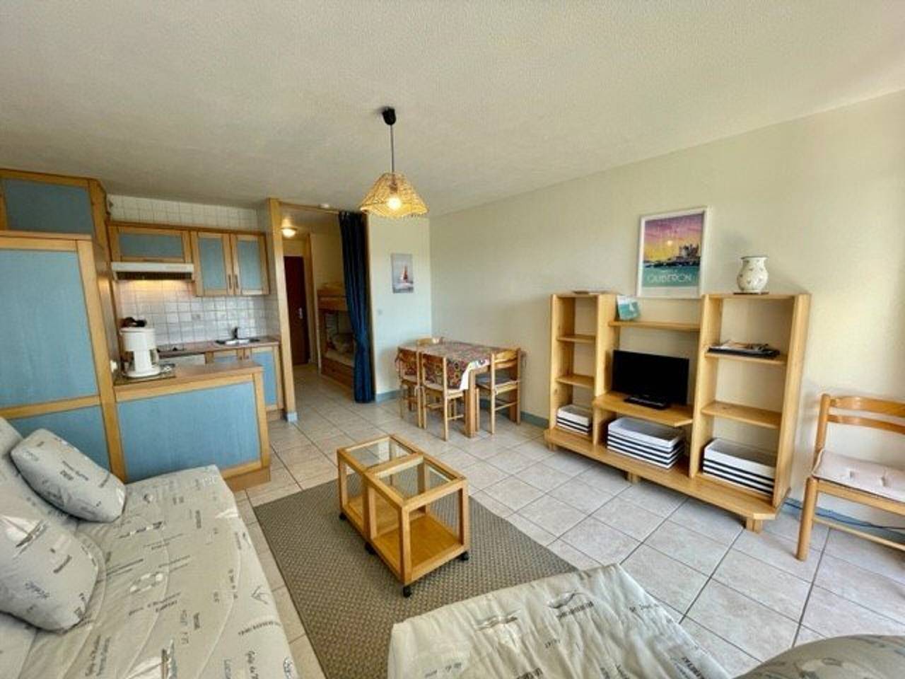 Studio entier, Studio charmant 30m² à Quiberon, proche plage, quartier calme, 4 pers, bien équipé in Quiberon, Côte des Mégalithes