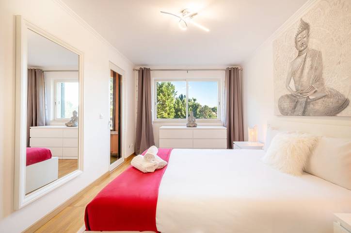 Vakantiewoning voor 6 personen, met balkon in Aroeira