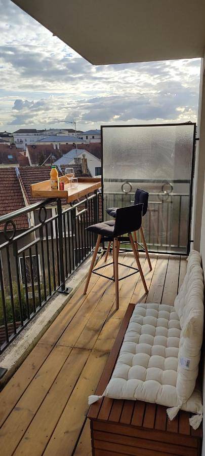 Gîte pour 4 personnes, avec balcon et vue à Poissy - 3