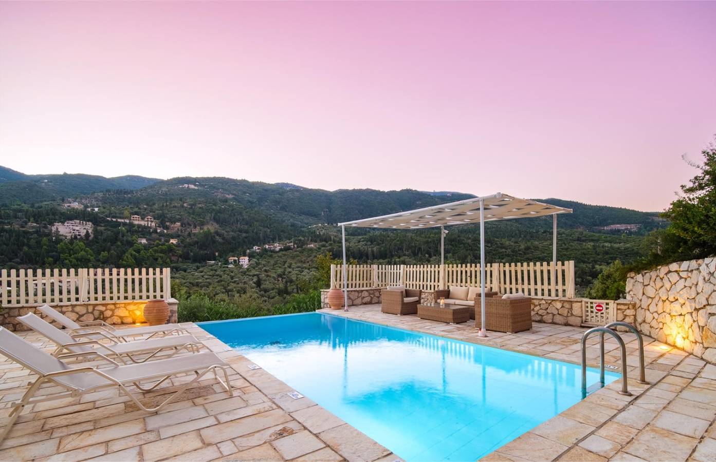 Villa voor 4 personen met terras in Agios Nikitas, Griekenland