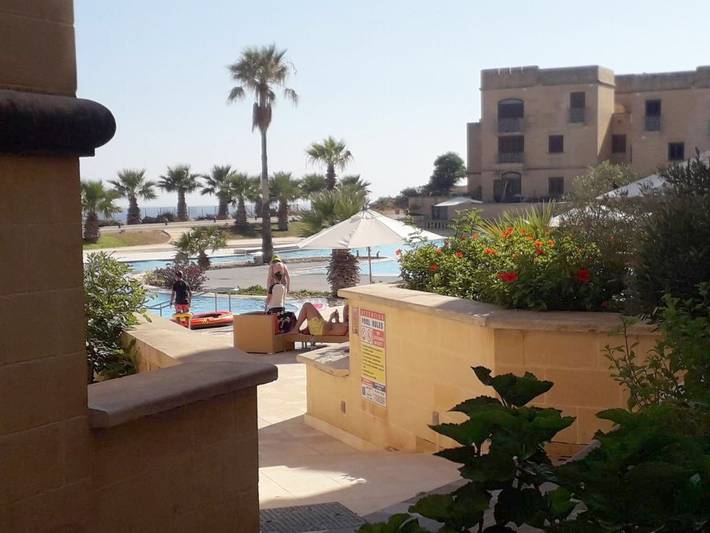 Ferienwohnung für 4 Personen, mit Pool und Ausblick sowie Garten - 1