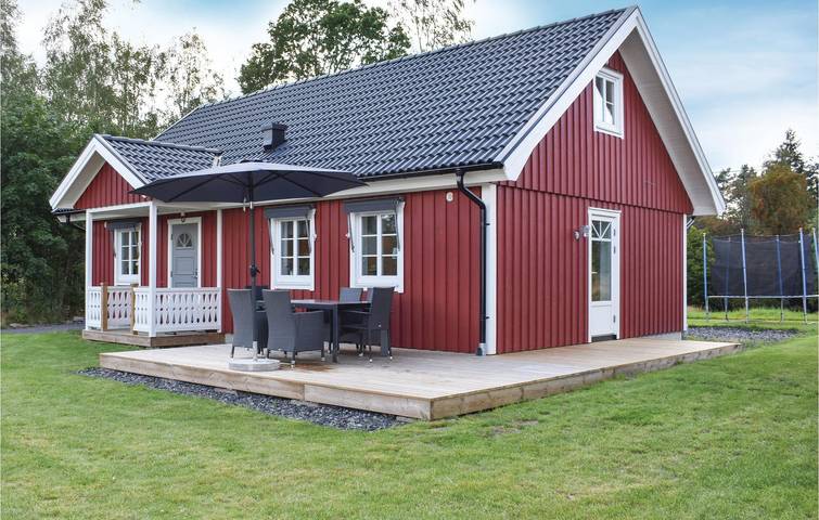 Ferienhaus für 6 Personen mit Terrasse in Hylte, Halland